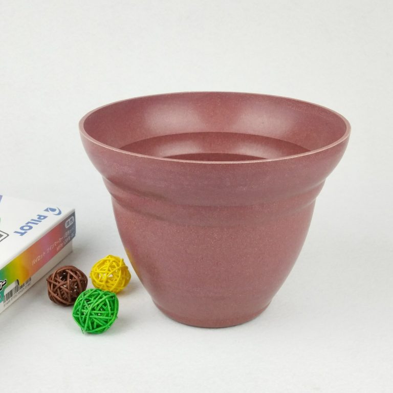  Bamboo  fiber degradable flower  pot  Plastic Pot  Manufacturers